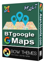 افزونه نقشه آنلاین گوگل BT Google Maps